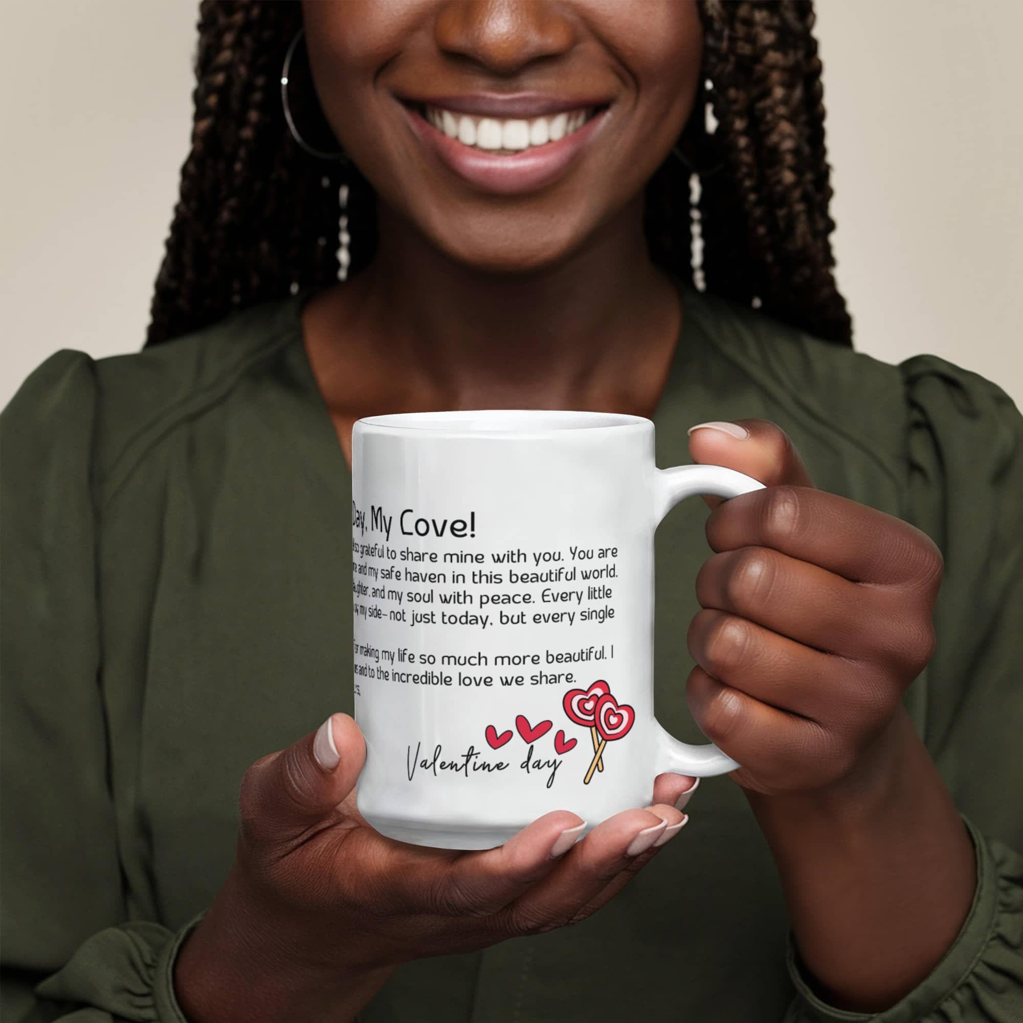 Personalized Mug – “You're My Favorite Human” or “Love in Every Sip. - Metamorphosis Creations