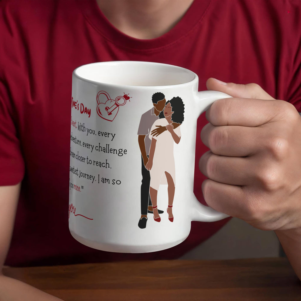 Personalized Mug – “You're My Favorite Human” or “Love in Every Sip.” - Metamorphosis Creations