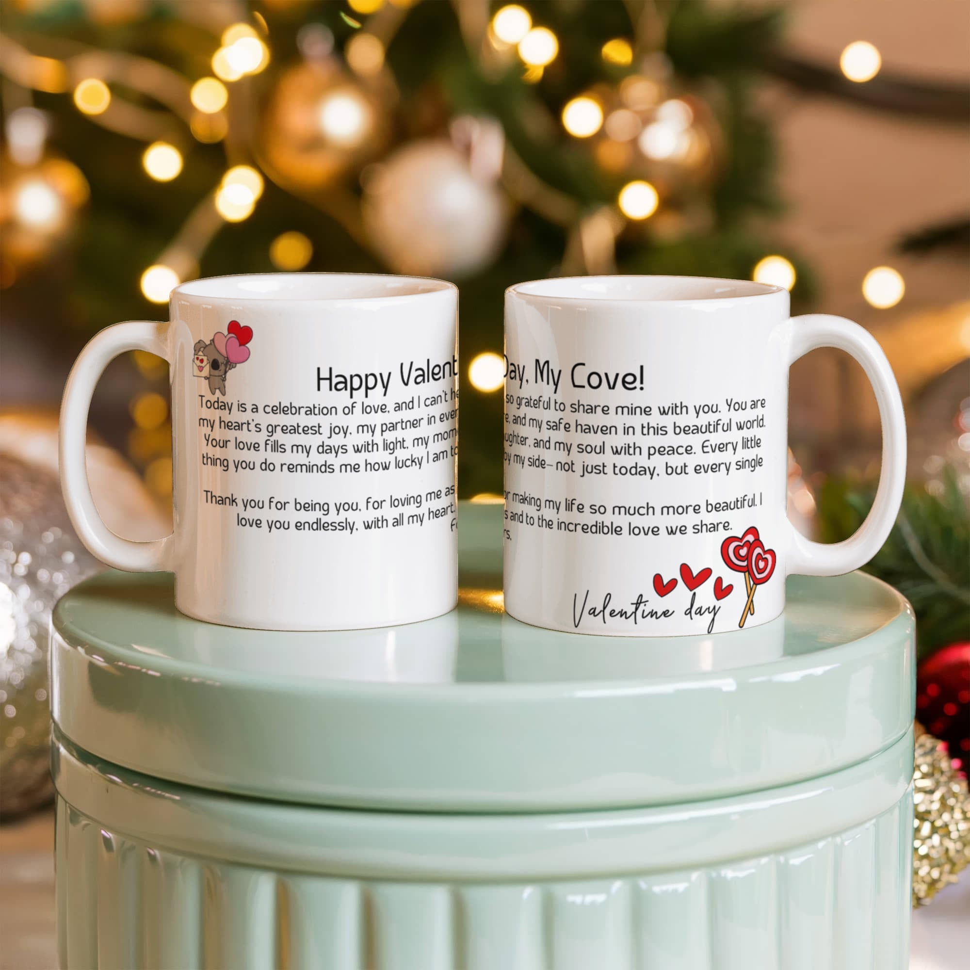 Personalized Mug – “You're My Favorite Human” or “Love in Every Sip. - Metamorphosis Creations