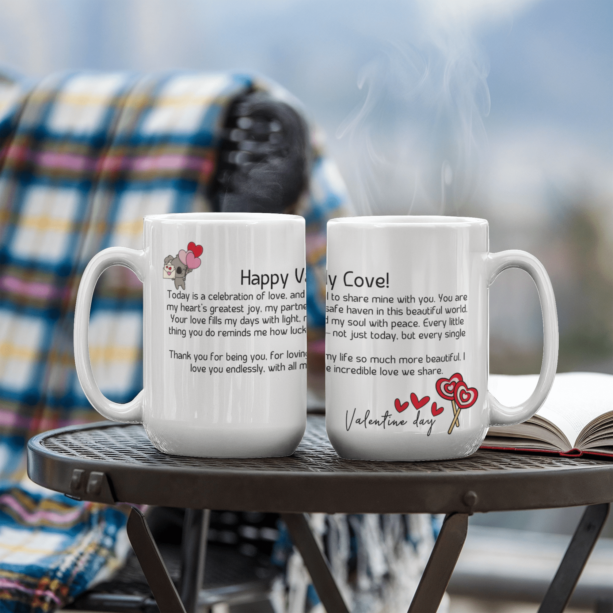 Personalized Mug – “You're My Favorite Human” or “Love in Every Sip. - Metamorphosis Creations