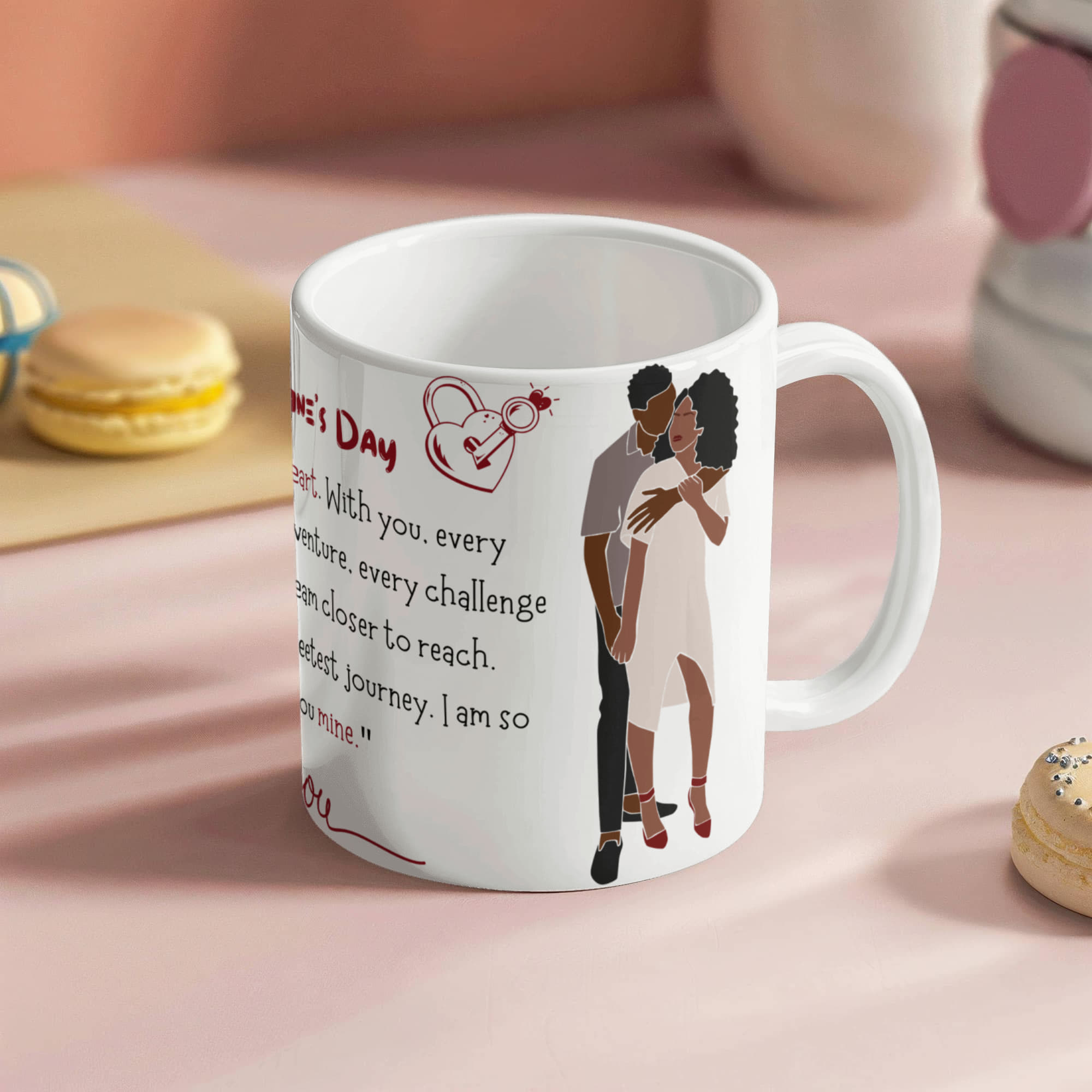 Personalized Mug – “You're My Favorite Human” or “Love in Every Sip.” - Metamorphosis Creations
