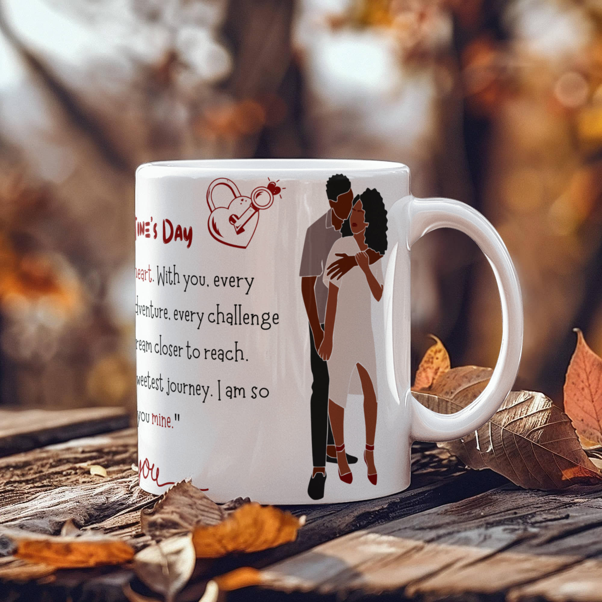 Personalized Mug – “You're My Favorite Human” or “Love in Every Sip.” - Metamorphosis Creations