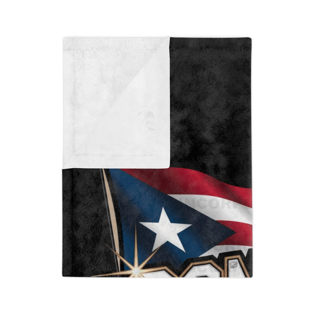 Ponce Puerto Rico Pride Microfiber Blanket, Cozy Home Decor, Travel Blanket, Gift for Puerto Ricans, Beach Blanket, Soft Throw - Metamorphosis Creations