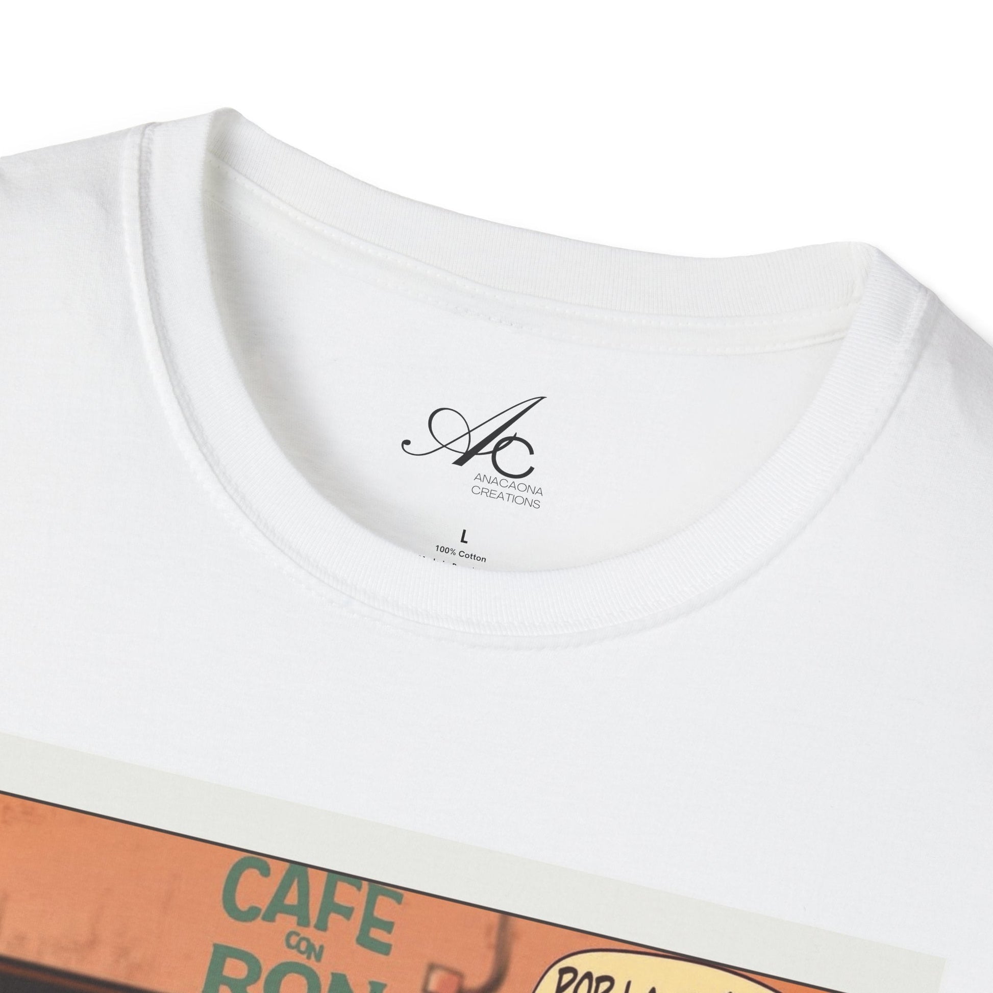 POR LA MANANA CAFE Coffee Lovers, Casual Wear, Unisex Fashion Proud Puerto Rican Tee Puerto Rican Heritage Shirt - Metamorphosis Creations