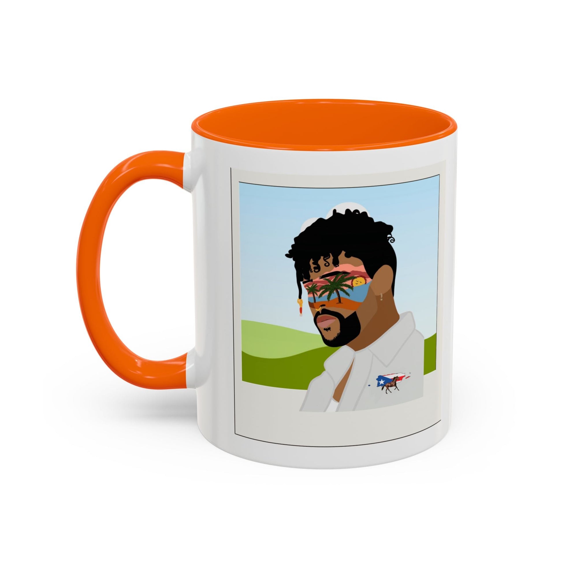 Por la manana Cafe Puerto Rican Mug Boricua Pride Mug Coffee Lover’s Essential, Stylish Mug with Portrait Design - Metamorphosis Creations