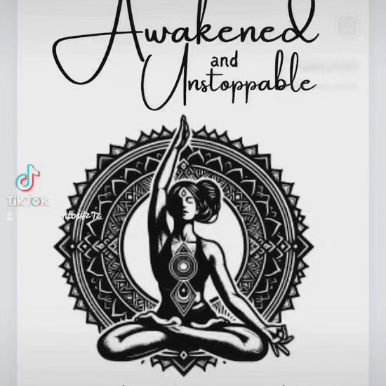 Awakened & Unstoppable self-help book cover for personal growth
transformational self-help guide laid on table with coffee
motivational book for inner strength and mindset shift