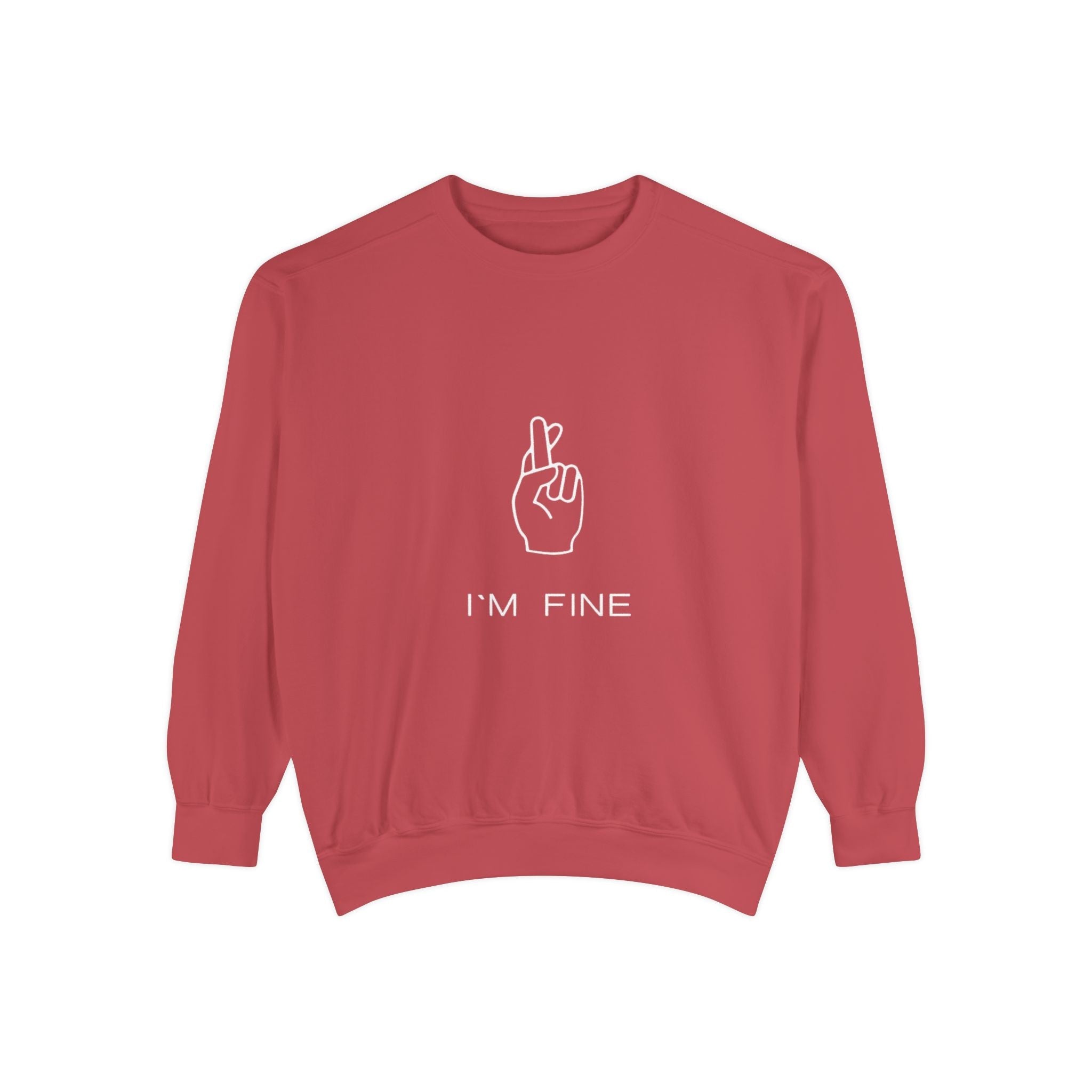 Progress, Not Perfection Unisex Garment - Dyed Sweatshirt - Metamorphosis Creations