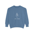Progress, Not Perfection Unisex Garment - Dyed Sweatshirt - Metamorphosis Creations