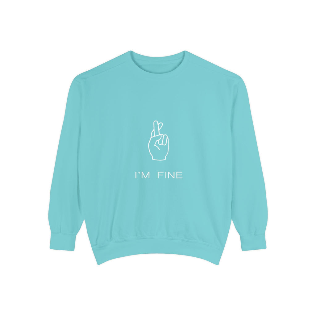 Progress, Not Perfection Unisex Garment - Dyed Sweatshirt - Metamorphosis Creations
