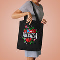 Proud Puerto Rican Cotton Tote Bag | Eco - Friendly Shopping Bag, Festival Accessory, Gifts for Her, Beach Bag, Summer Essentials - Metamorphosis Creations