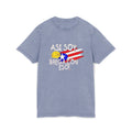 Proudly Puerto Rican Acid Washed Tee - Casual Wear, Gift for All Occasions, Summer Essential, Festival Vibes, Youthful Style - Metamorphosis Creations