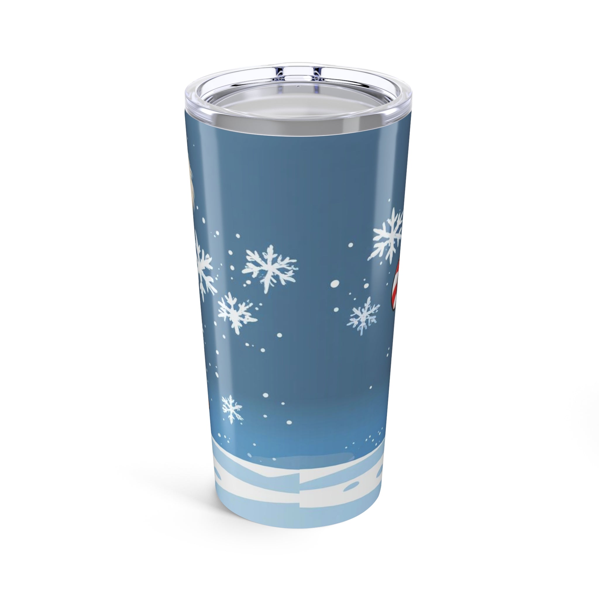 Puerto Rican Christmas Festive Frog Tumbler - 20oz Christmas Travel Mug, Holiday Drinkware, Cute Winter Gift, Santa Frog Cup, Winter Wonderland Beverage Holder - Metamorphosis Creations