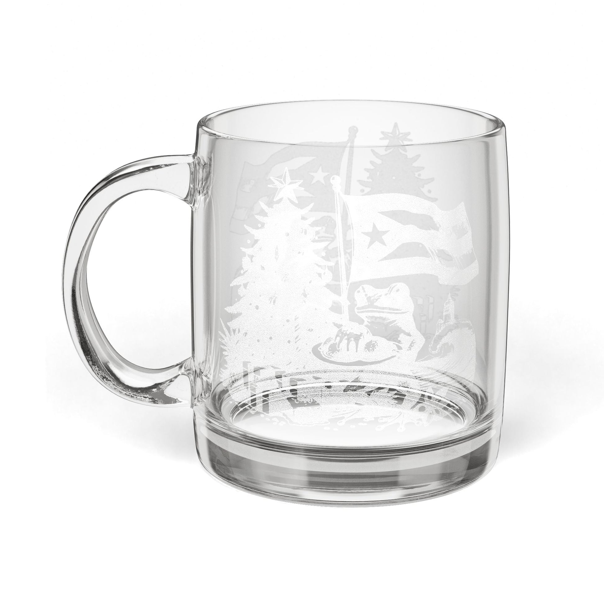 Puerto Rican Christmas Nature - Themed Engraved Coffee Mug | Personalized Gift for Coffee Lovers, Outdoor Enthusiasts, Cabin Decor, Wedding Favors, Housewarming - Metamorphosis Creations