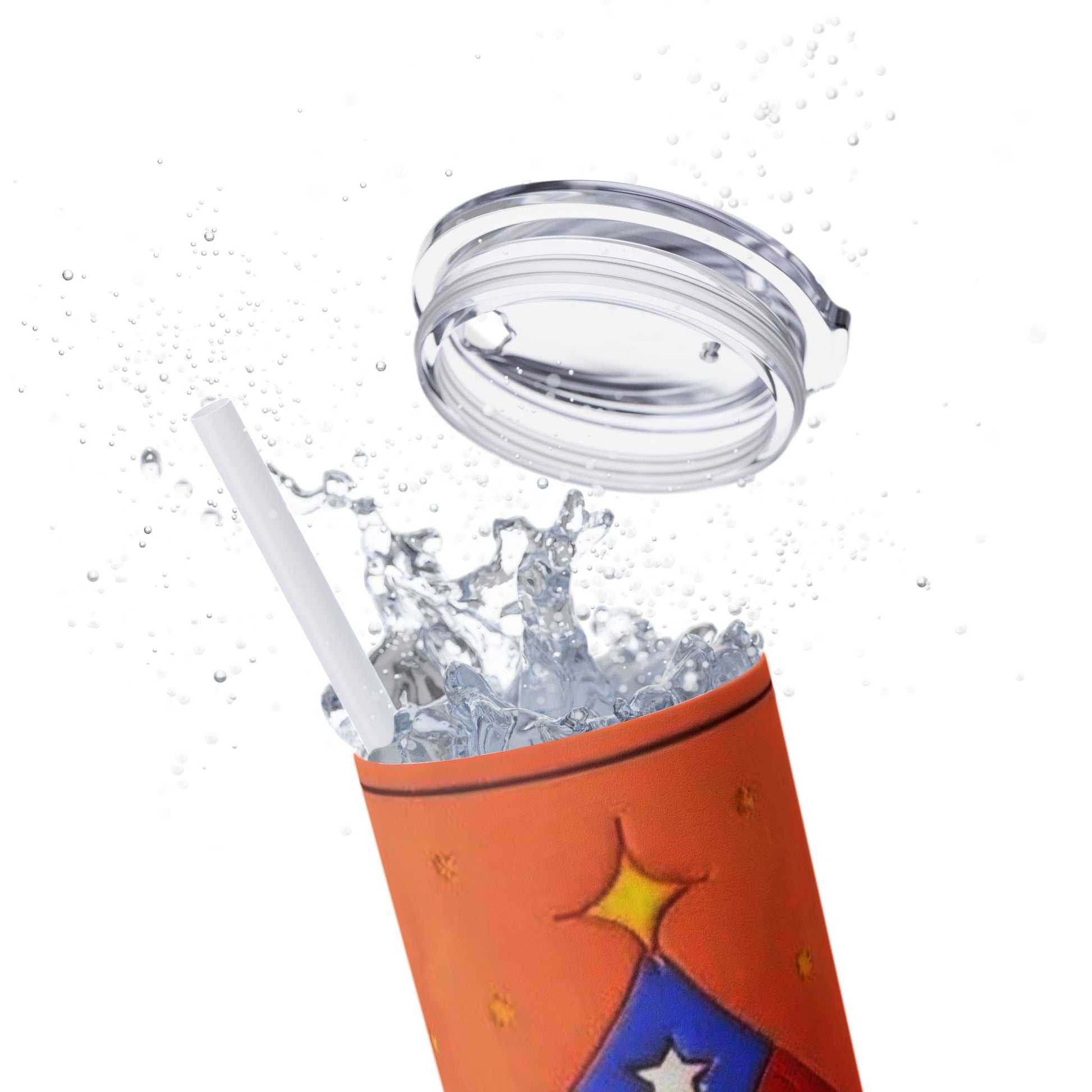 Puerto Rican Christmas Vibrant Nativity Skinny Tumbler, 20oz – Colorful Christmas Travel Mug, Holiday Gift, Personalized Drinkware, Festive Straw Cup - Metamorphosis Creations