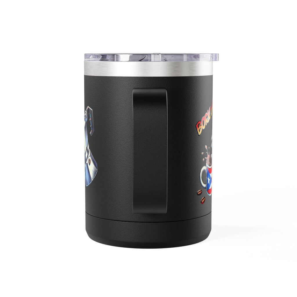 Puerto Rican Coffee Mug Tumbler, 15oz | Great Gift for Coffee Lovers, Unique Kitchen Decor, Perfect for Birthdays & Holidays - Metamorphosis Creations
