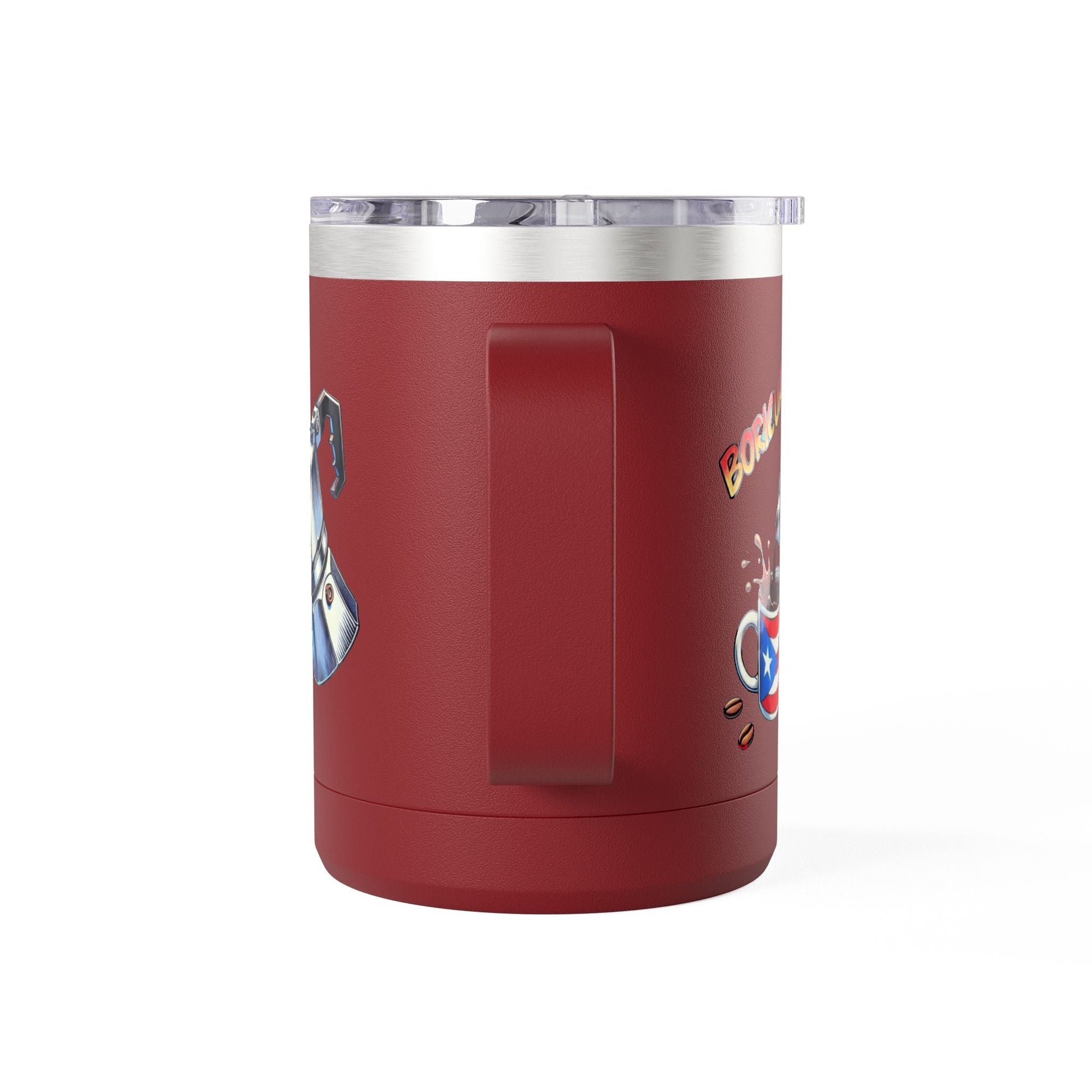 Puerto Rican Coffee Mug Tumbler, 15oz | Great Gift for Coffee Lovers, Unique Kitchen Decor, Perfect for Birthdays & Holidays - Metamorphosis Creations