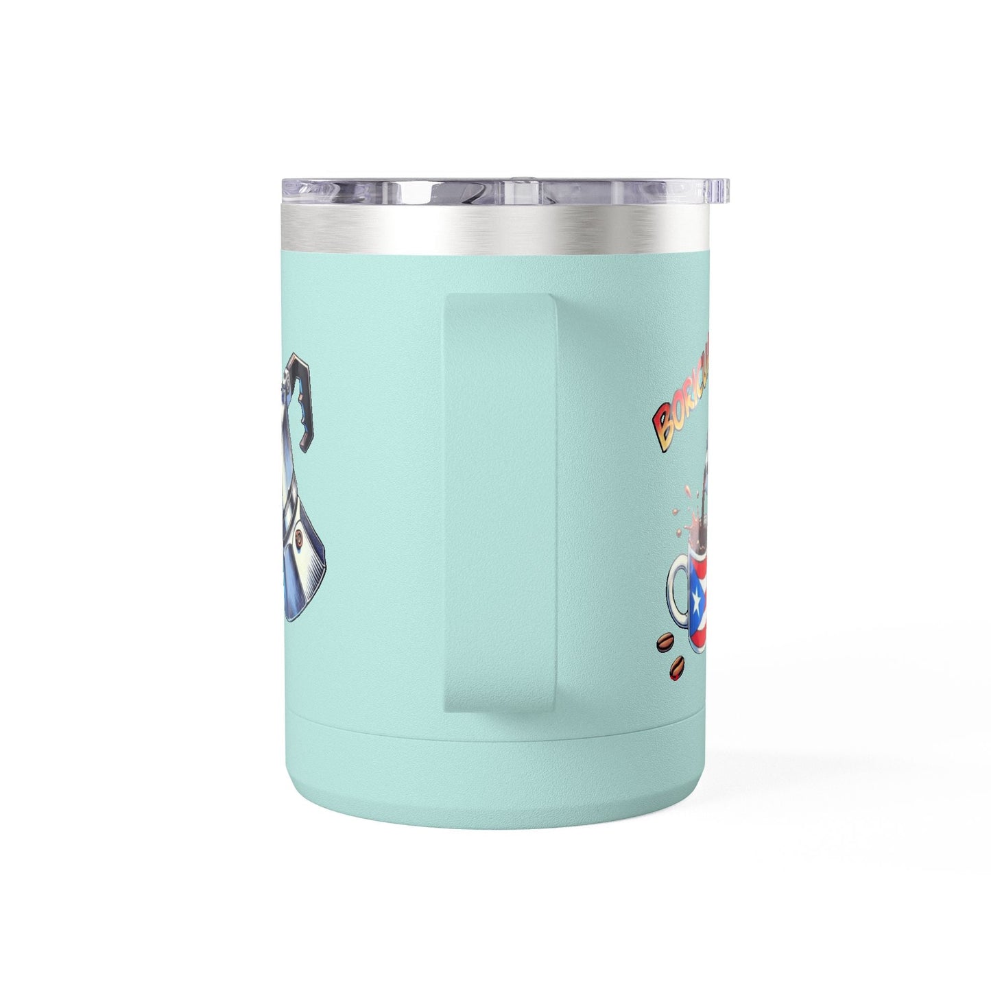 Puerto Rican Coffee Mug Tumbler, 15oz | Great Gift for Coffee Lovers, Unique Kitchen Decor, Perfect for Birthdays & Holidays - Metamorphosis Creations