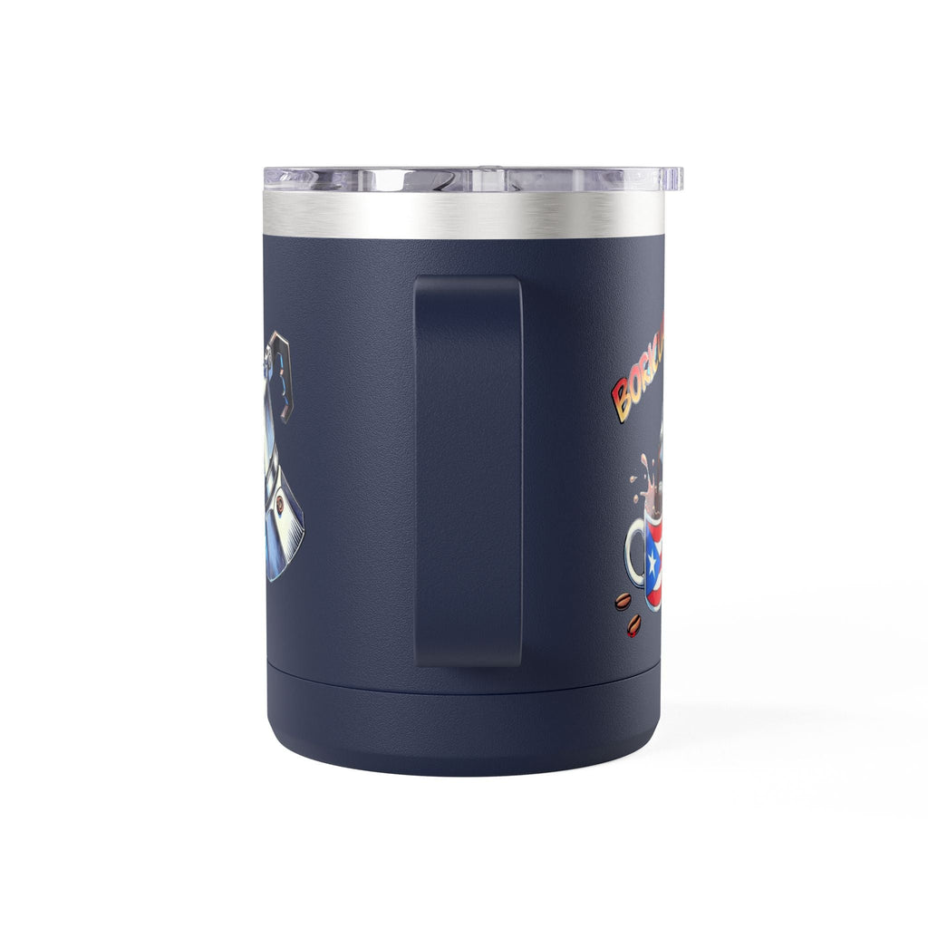 Puerto Rican Coffee Mug Tumbler, 15oz | Great Gift for Coffee Lovers, Unique Kitchen Decor, Perfect for Birthdays & Holidays - Metamorphosis Creations