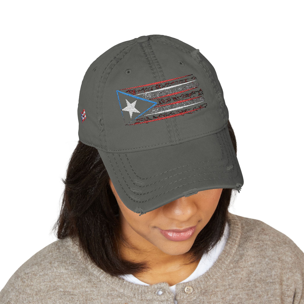 Puerto Rican Flag | Casual Cap for Men & Women | Vacation Essentials, Gift for Dad, Summer Style - Metamorphosis Creations