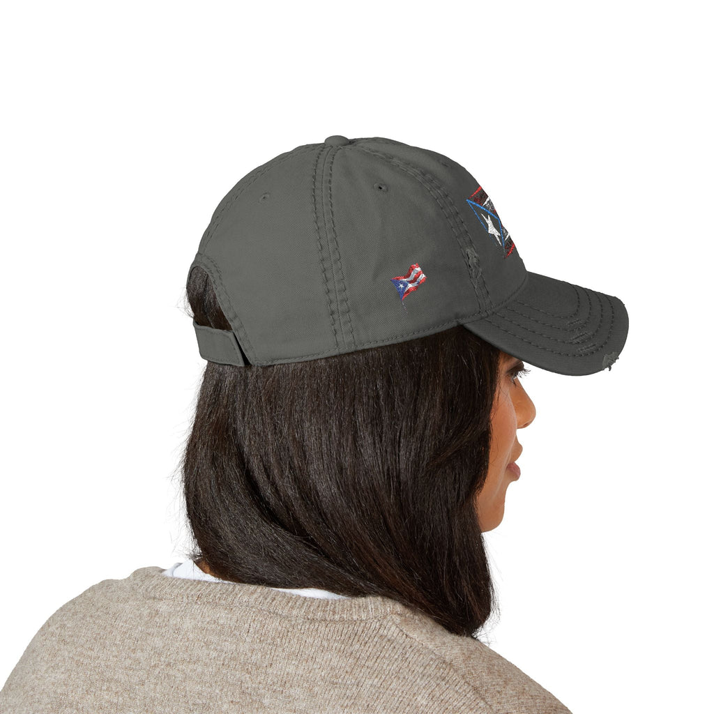 Puerto Rican Flag | Casual Cap for Men & Women | Vacation Essentials, Gift for Dad, Summer Style - Metamorphosis Creations