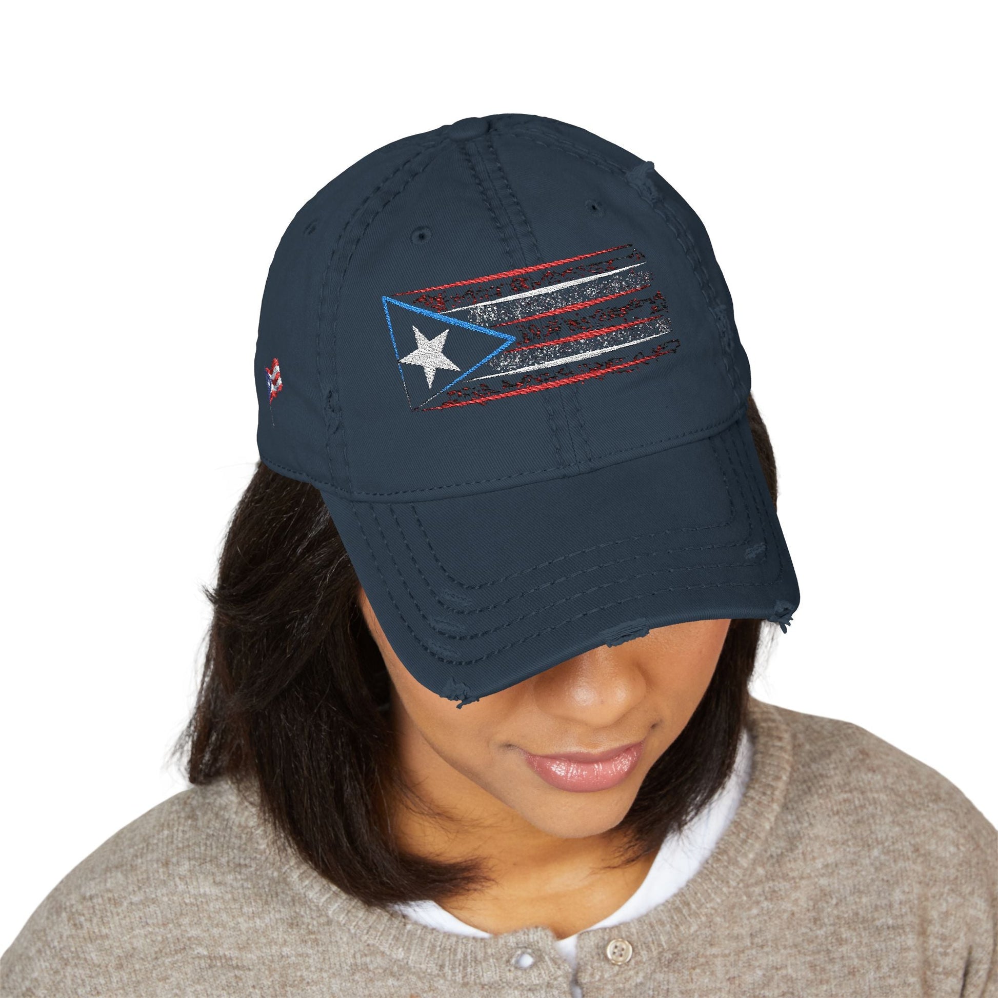 Puerto Rican Flag | Casual Cap for Men & Women | Vacation Essentials, Gift for Dad, Summer Style - Metamorphosis Creations
