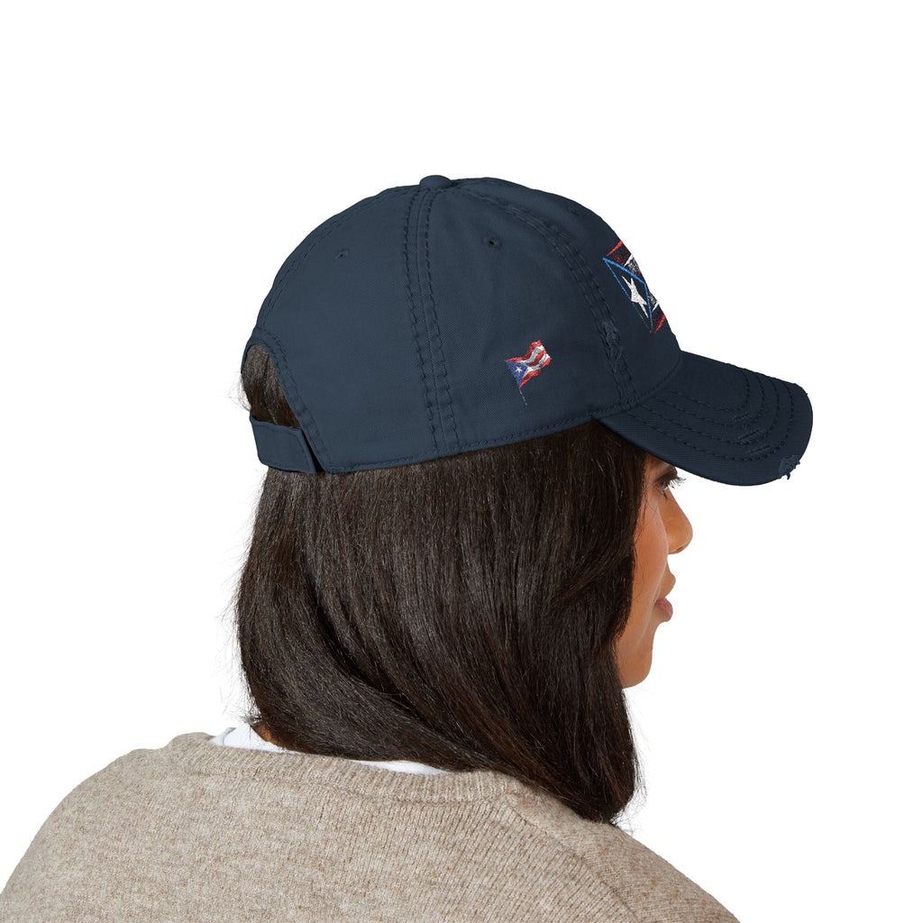 Puerto Rican Flag | Casual Cap for Men & Women | Vacation Essentials, Gift for Dad, Summer Style - Metamorphosis Creations