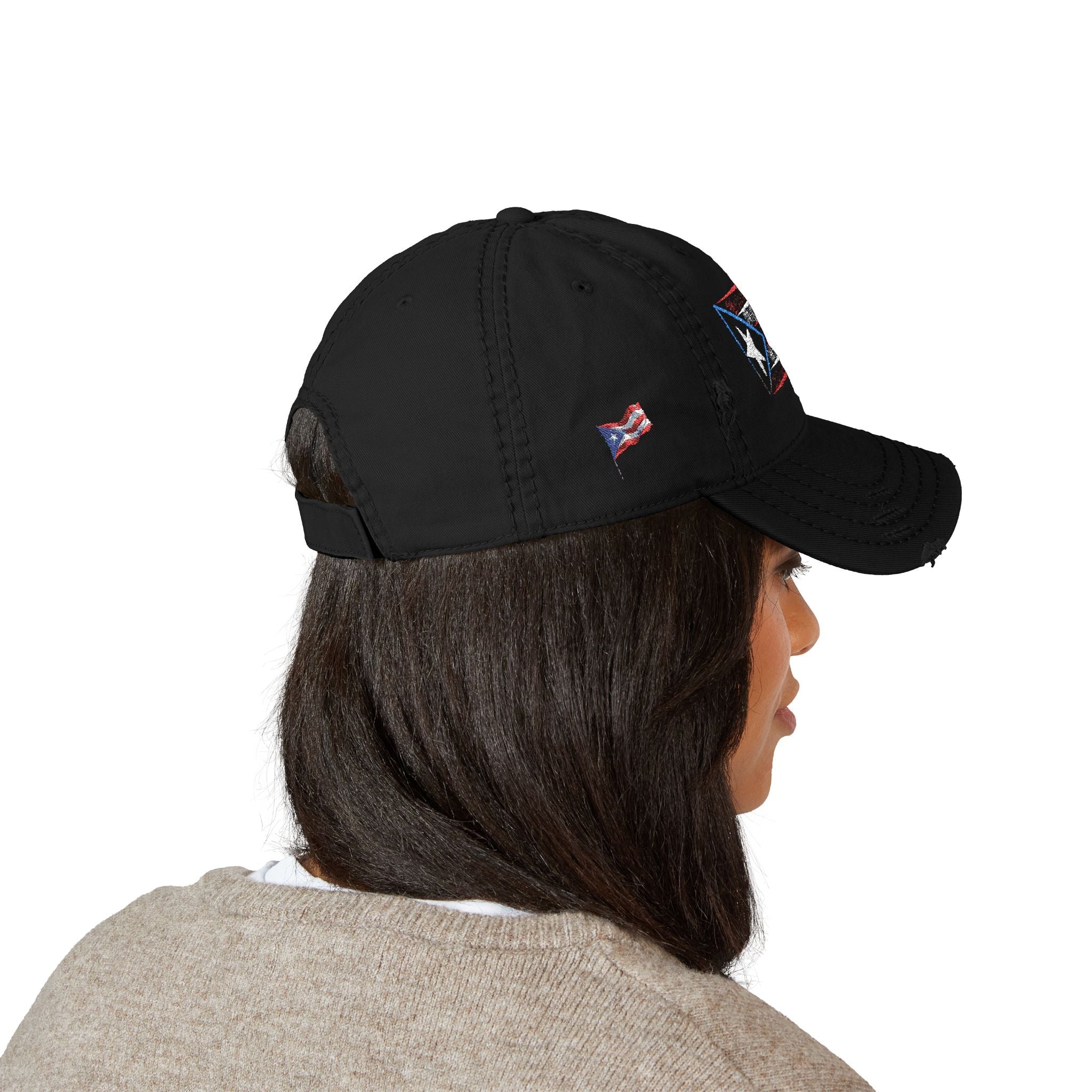 Puerto Rican Flag | Casual Cap for Men & Women | Vacation Essentials, Gift for Dad, Summer Style - Metamorphosis Creations