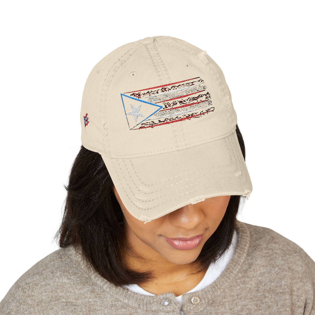 Puerto Rican Flag | Casual Cap for Men & Women | Vacation Essentials, Gift for Dad, Summer Style - Metamorphosis Creations