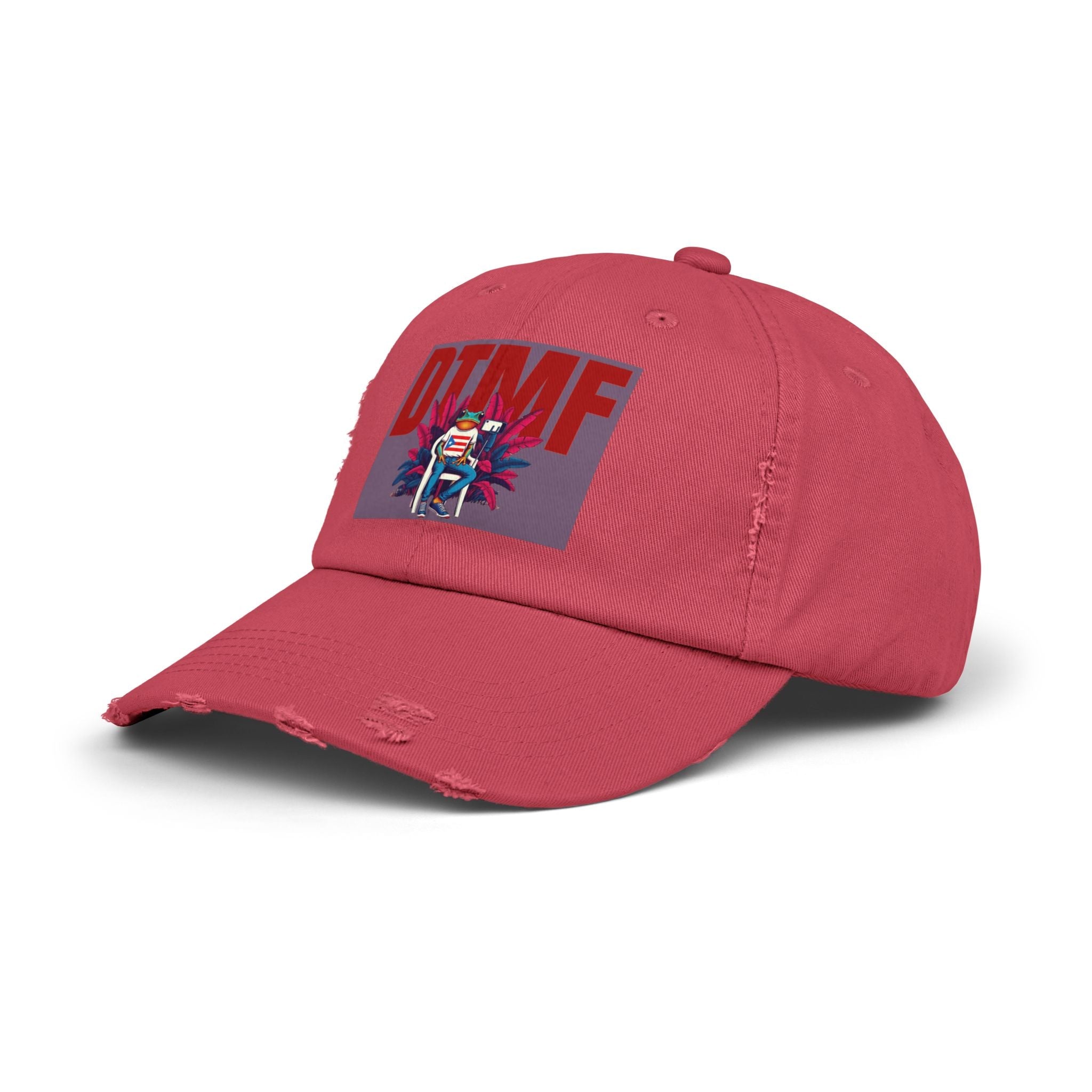 Puerto Rican Flag Distressed Cap – Cultural Pride Hat, Unisex Vintage Baseball Cap, Adjustable Boricua Heritage Apparel - Metamorphosis Creations