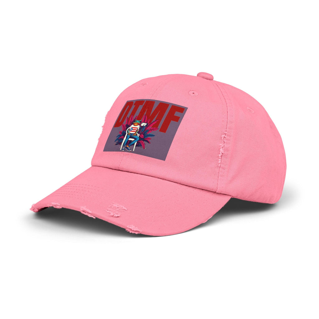 Puerto Rican Flag Distressed Cap – Cultural Pride Hat, Unisex Vintage Baseball Cap, Adjustable Boricua Heritage Apparel - Metamorphosis Creations