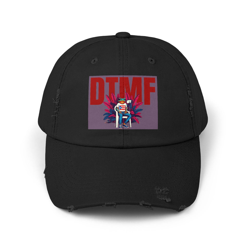 Puerto Rican Flag Distressed Cap – Cultural Pride Hat, Unisex Vintage Baseball Cap, Adjustable Boricua Heritage Apparel - Metamorphosis Creations