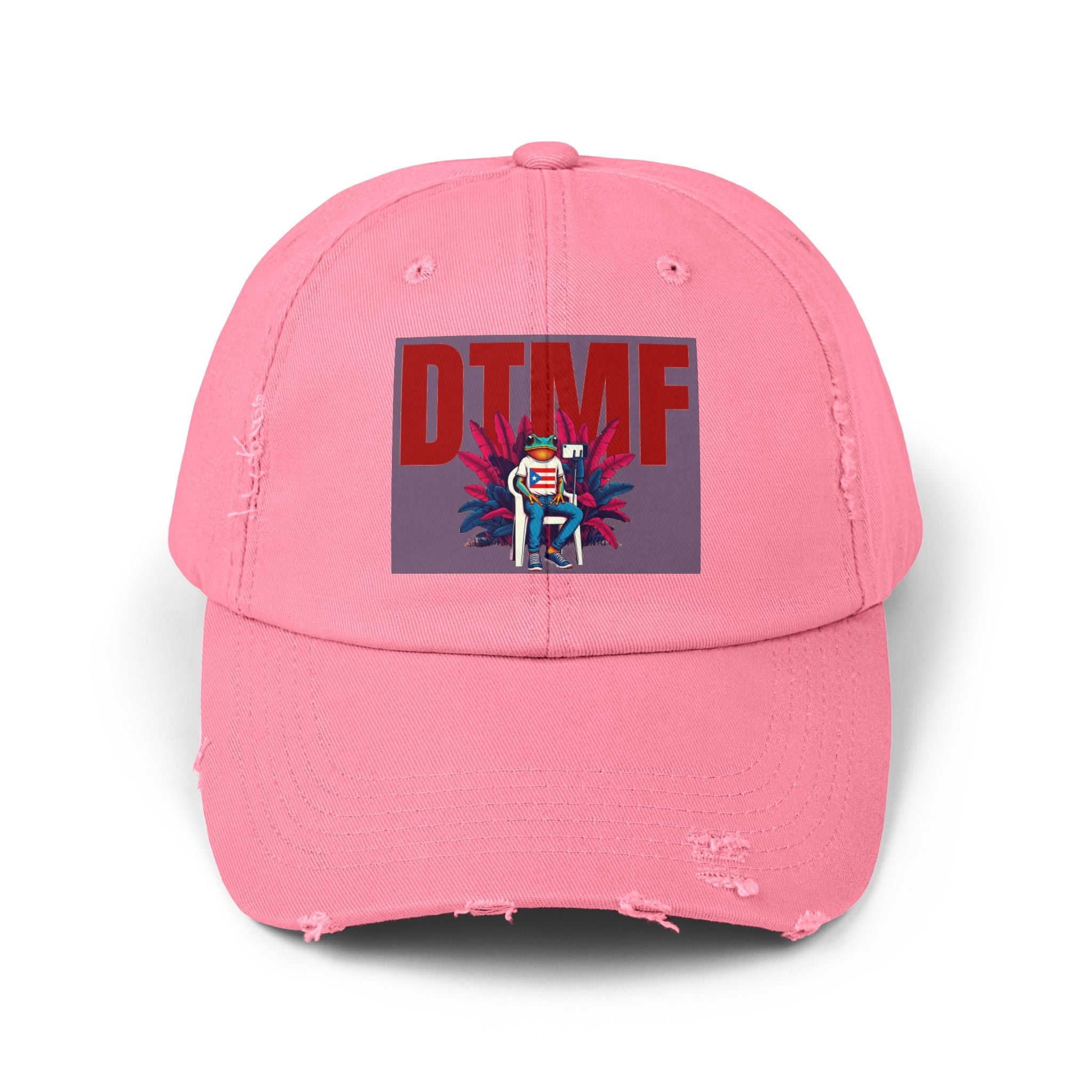 Puerto Rican Flag Distressed Cap – Cultural Pride Hat, Unisex Vintage Baseball Cap, Adjustable Boricua Heritage Apparel - Metamorphosis Creations