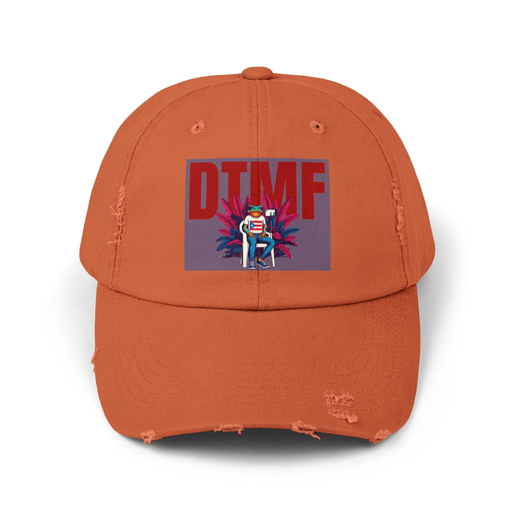 Puerto Rican Flag Distressed Cap – Cultural Pride Hat, Unisex Vintage Baseball Cap, Adjustable Boricua Heritage Apparel - Metamorphosis Creations