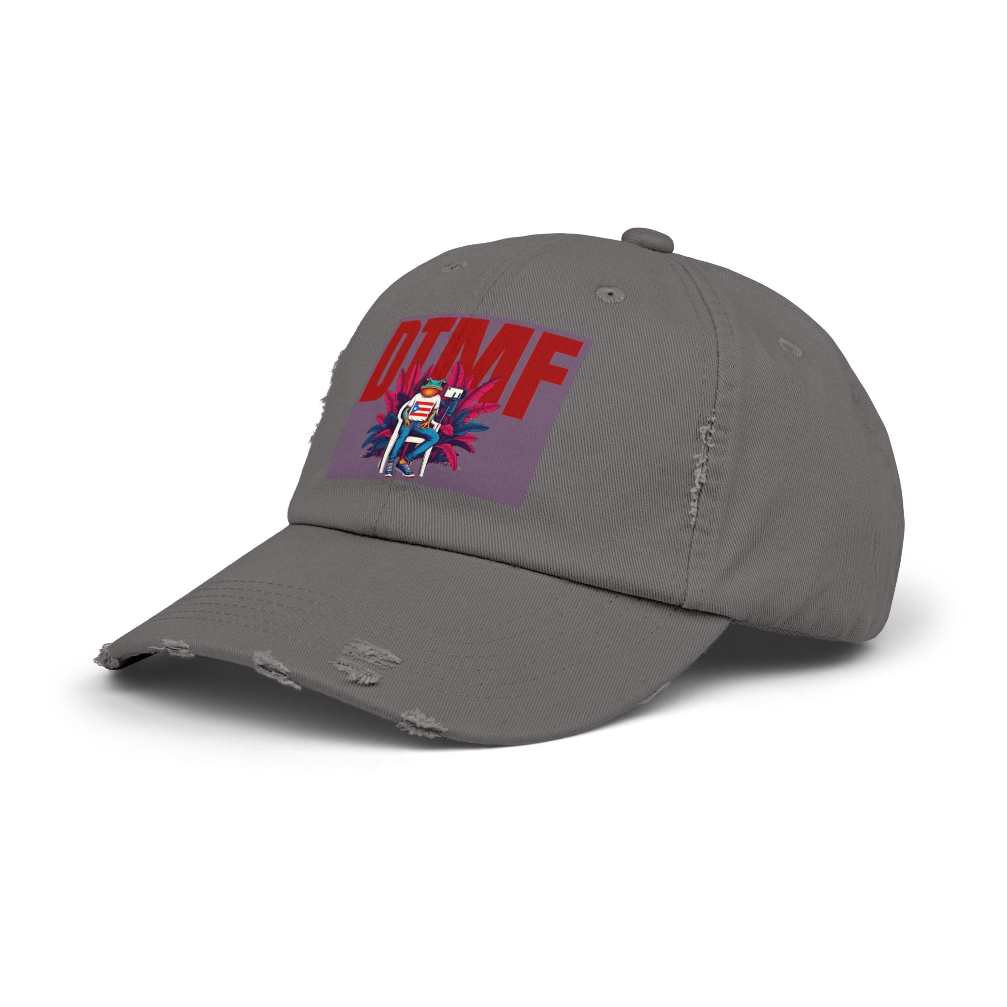 Puerto Rican Flag Distressed Cap – Cultural Pride Hat, Unisex Vintage Baseball Cap, Adjustable Boricua Heritage Apparel - Metamorphosis Creations