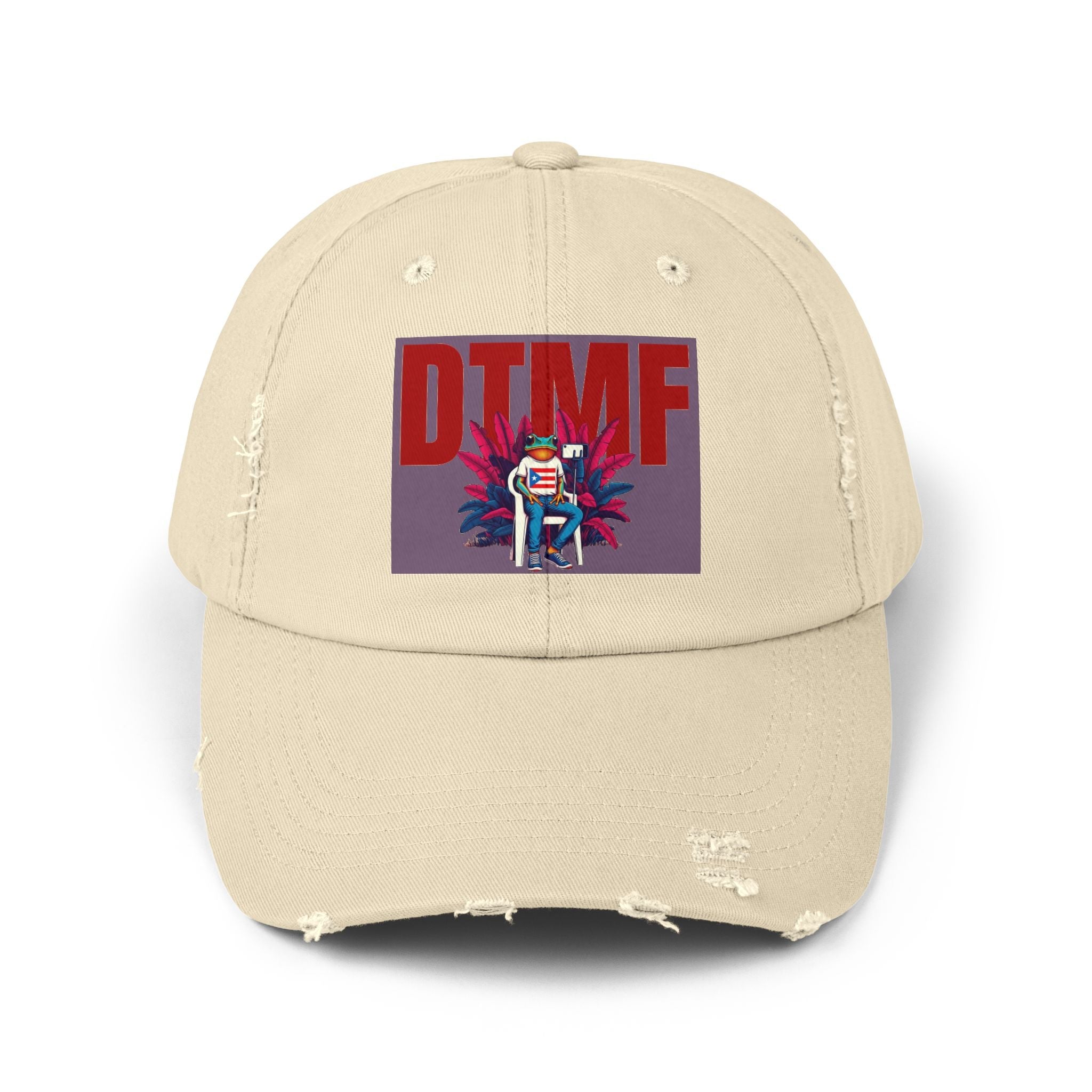 Puerto Rican Flag Distressed Cap – Cultural Pride Hat, Unisex Vintage Baseball Cap, Adjustable Boricua Heritage Apparel - Metamorphosis Creations