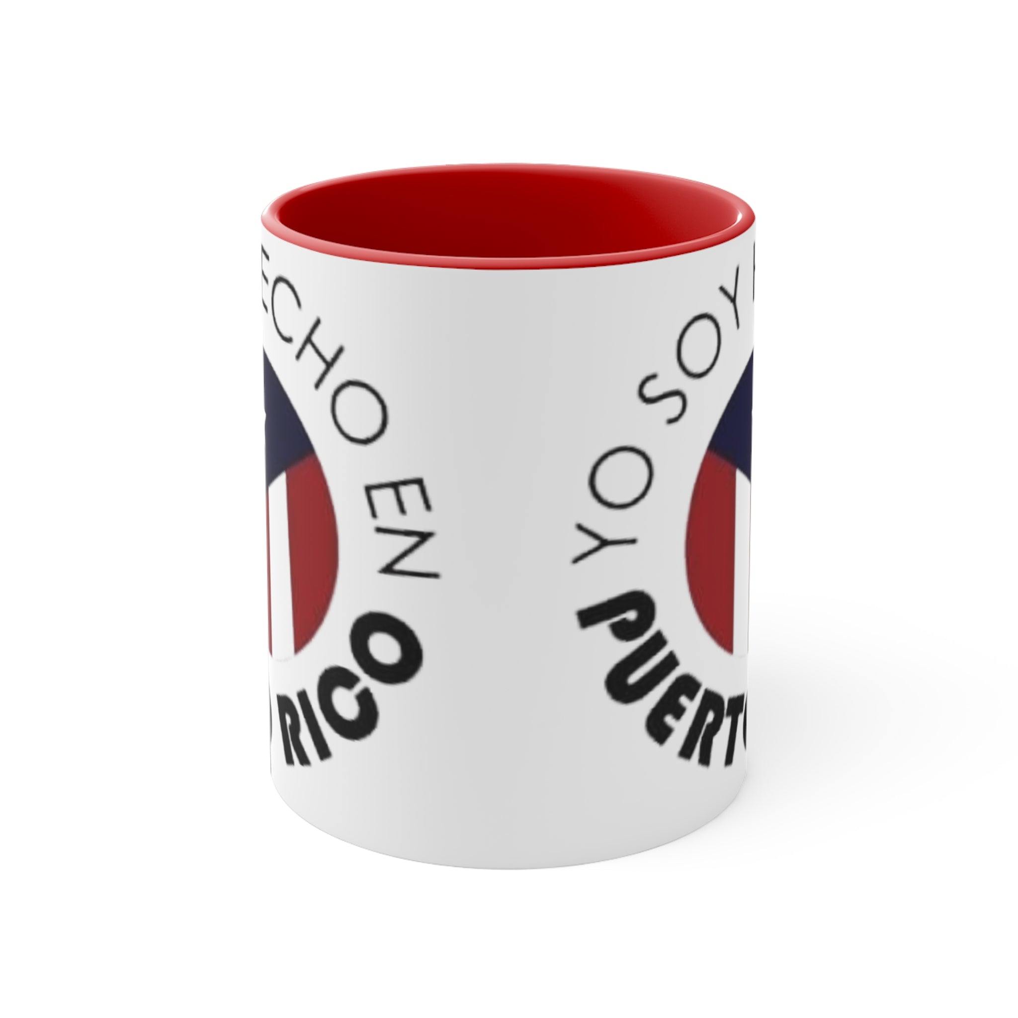 Puerto Rican Flag Mug Colorful Accent Mugs, 11oz - Metamorphosis Creations