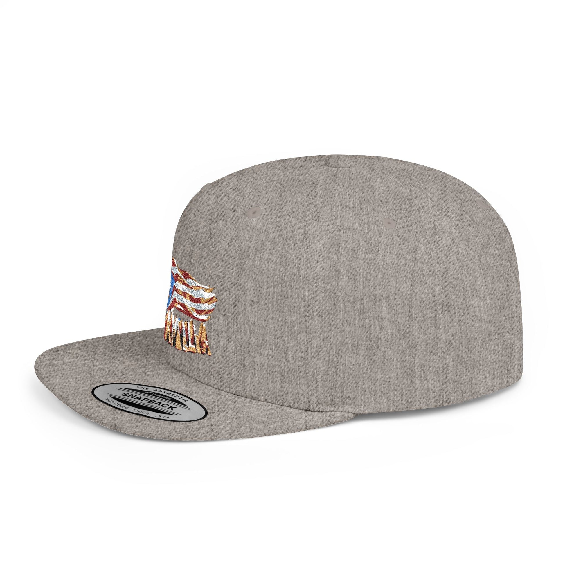 Puerto Rican Flag Snapback Hat | Casual Style Cap for Beach, Festivals, and Everyday Wear | Unisex Adjustable Hat - Metamorphosis Creations