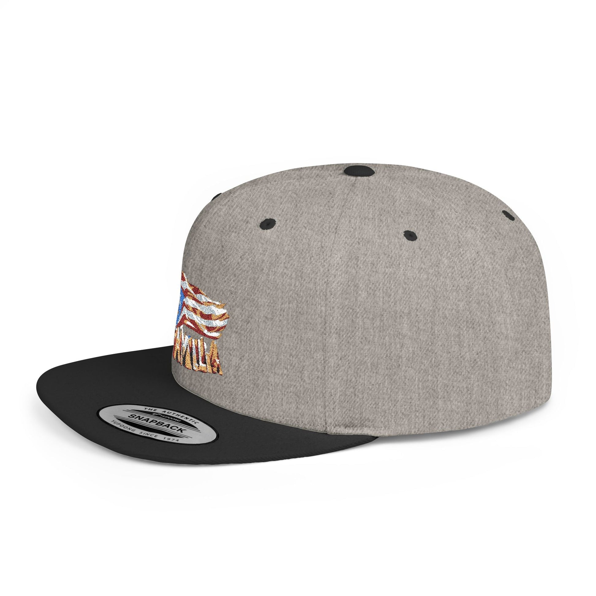 Puerto Rican Flag Snapback Hat | Casual Style Cap for Beach, Festivals, and Everyday Wear | Unisex Adjustable Hat - Metamorphosis Creations