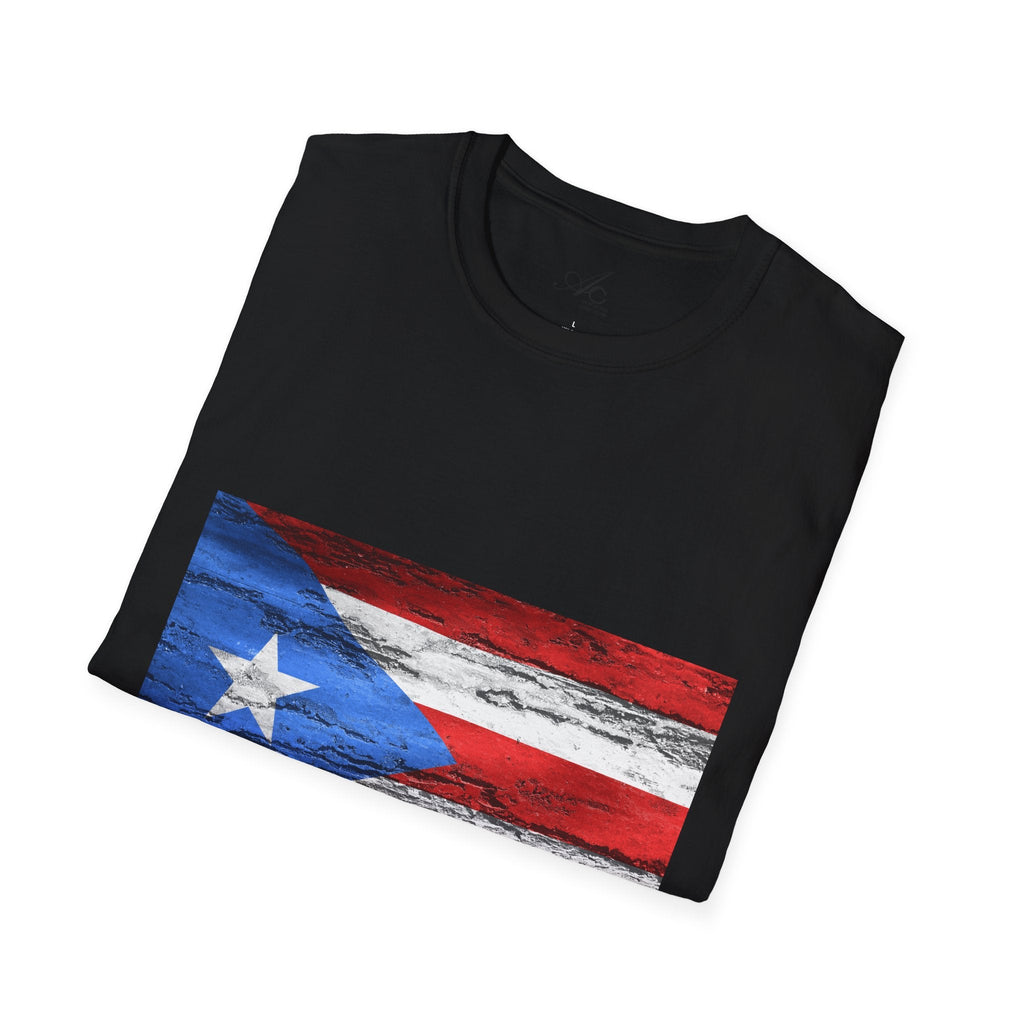 Puerto Rican Flag T-Shirt | Unisex Softstyle Tee | Perfect for Festivals, Patriotic Celebrations, Summer Wear, Gift Ideas, Casual Outfits - Metamorphosis Creations