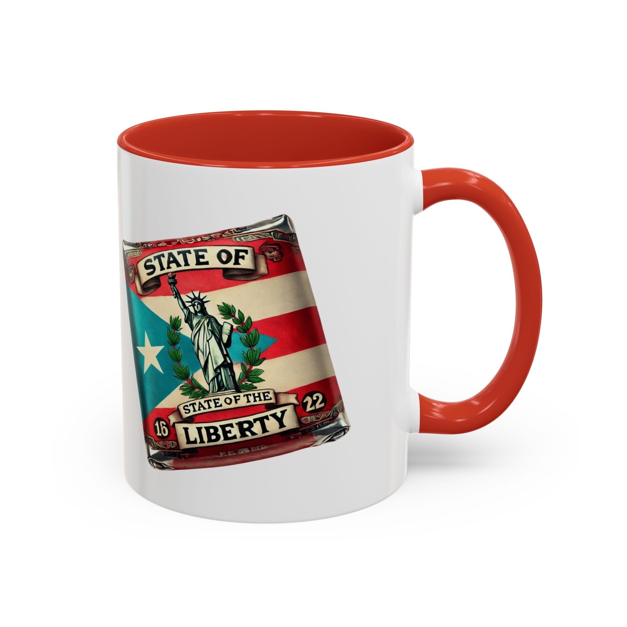 Puerto Rican Heritage Mugs with Unique Designs Accent Coffee Mug (11, 15oz) - Metamorphosis Creations