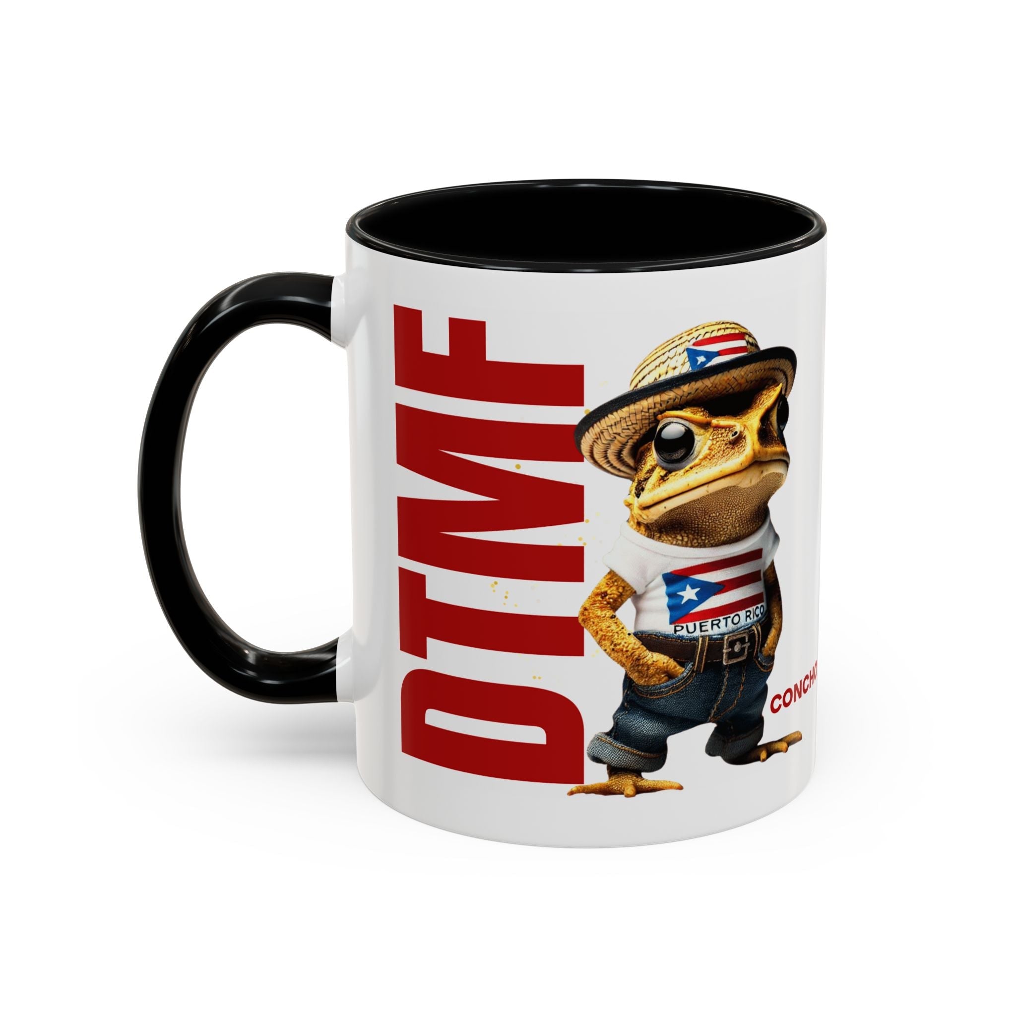 Puerto Rican Heritage Mugs with Unique Designs Accent Coffee Mug (11, 15oz) - Metamorphosis Creations