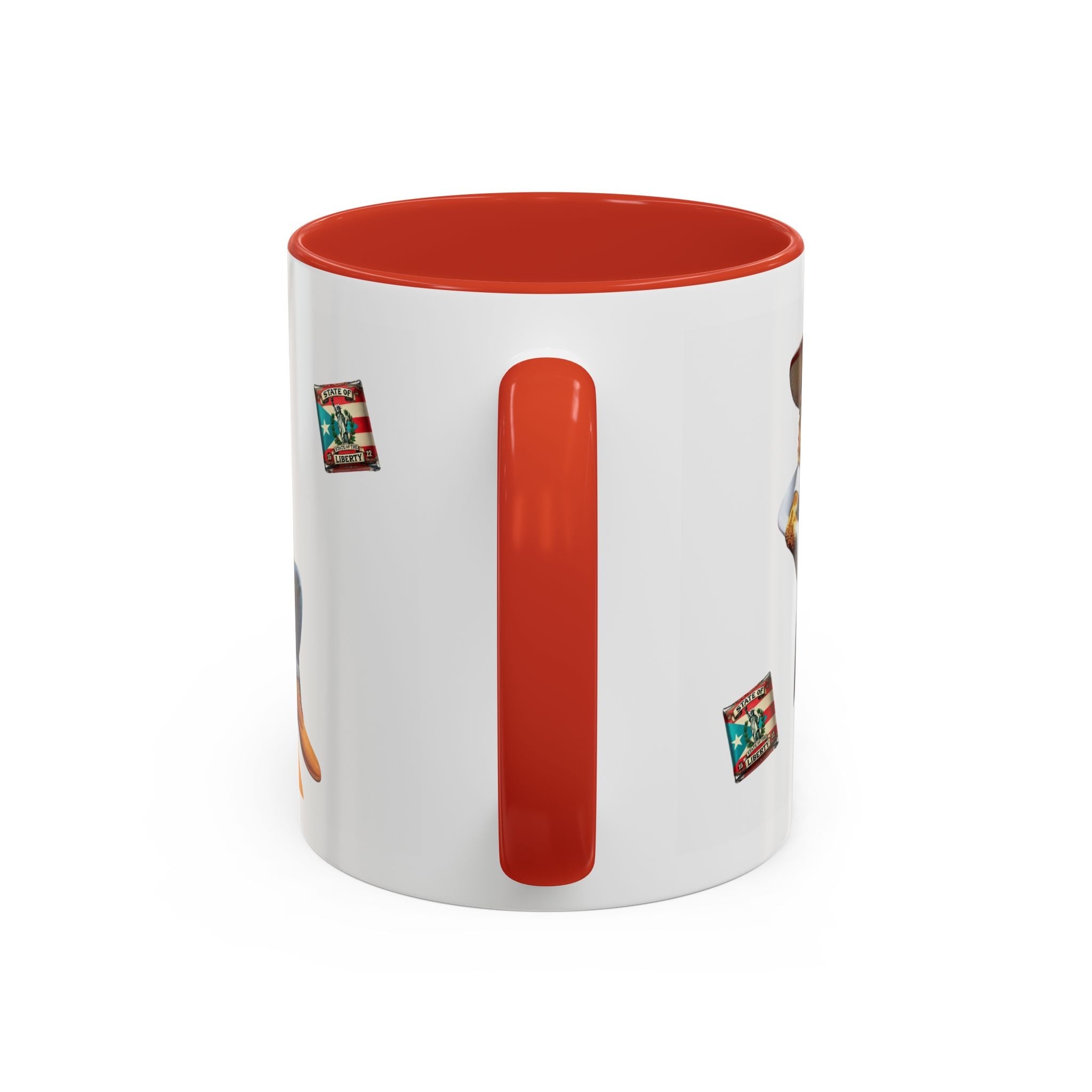 Puerto Rican Heritage Mugs with Unique Designs" Accent Coffee Mug (11, 15oz) - Metamorphosis Creations