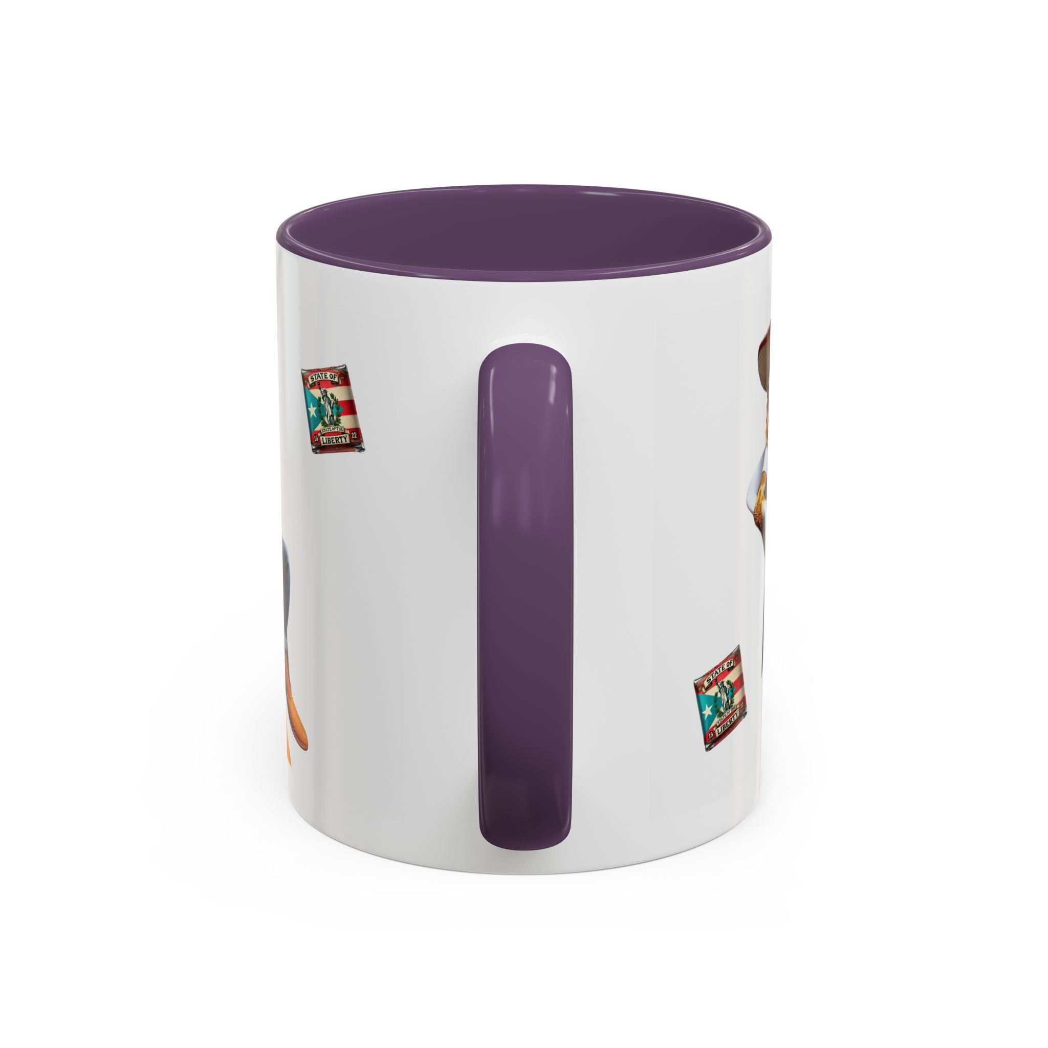 Puerto Rican Heritage Mugs with Unique Designs" Accent Coffee Mug (11, 15oz) - Metamorphosis Creations