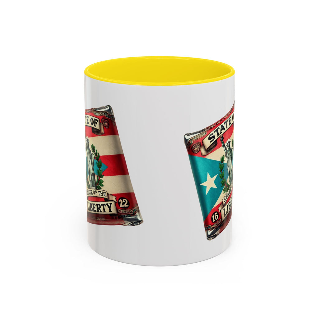 Puerto Rican Heritage Mugs with Unique Designs Accent Coffee Mug (11, 15oz) - Metamorphosis Creations