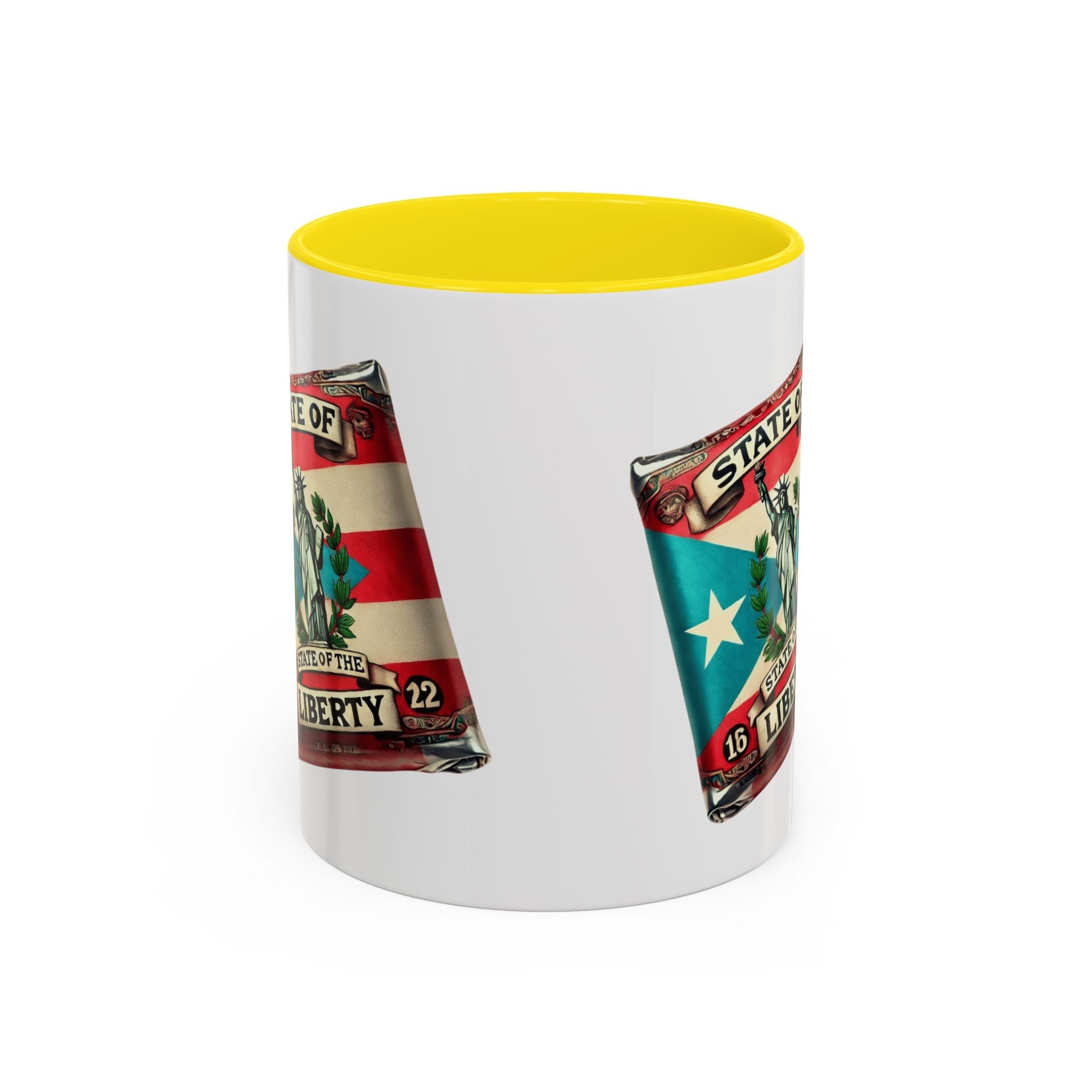 Puerto Rican Heritage Mugs with Unique Designs Accent Coffee Mug (11, 15oz) - Metamorphosis Creations