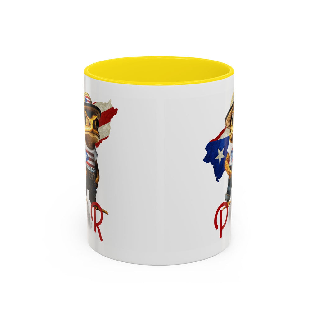 Puerto Rican Heritage Mugs with Unique Designs Accent Coffee Mug (11, 15oz) - Metamorphosis Creations