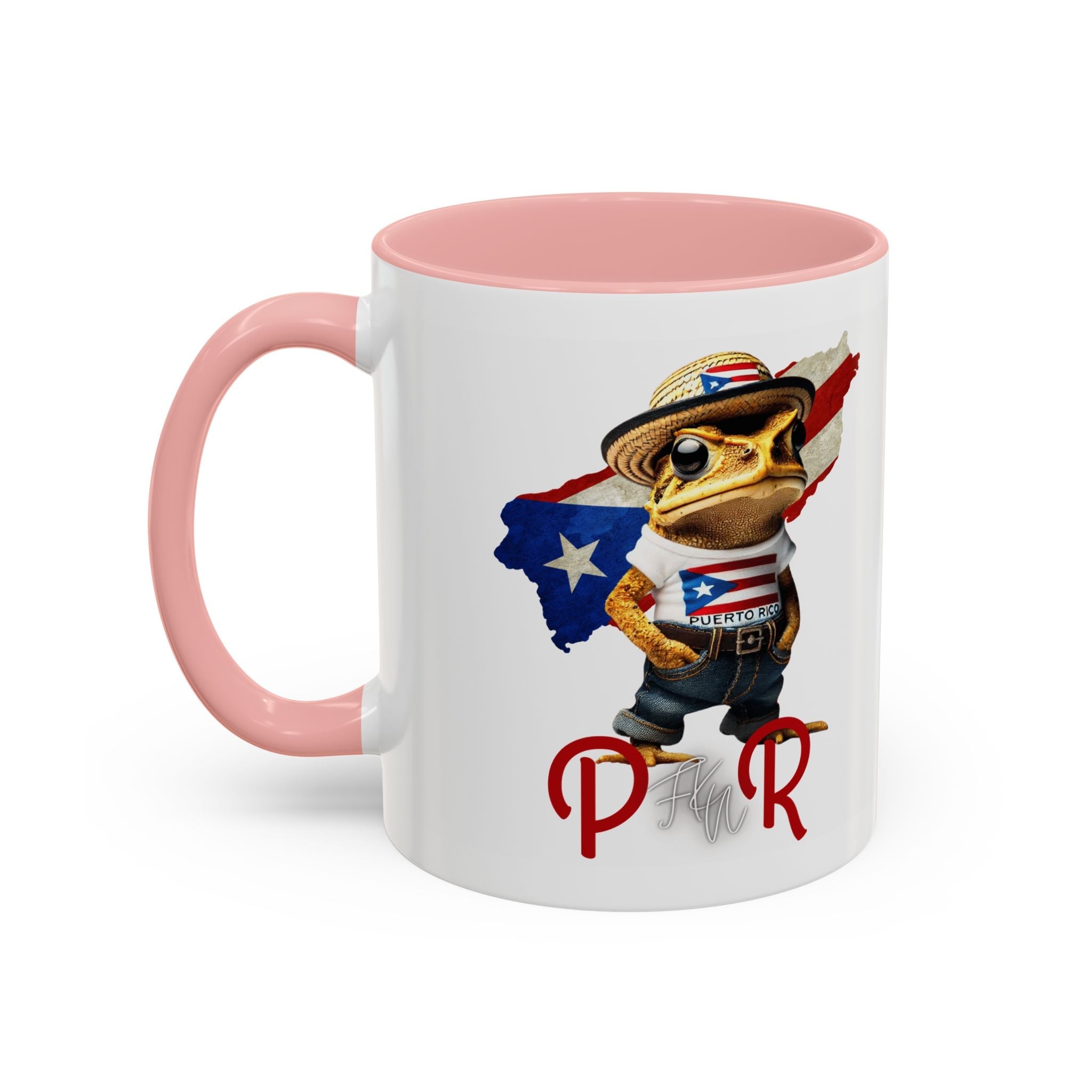 Puerto Rican Heritage Mugs with Unique Designs Accent Coffee Mug (11, 15oz) - Metamorphosis Creations