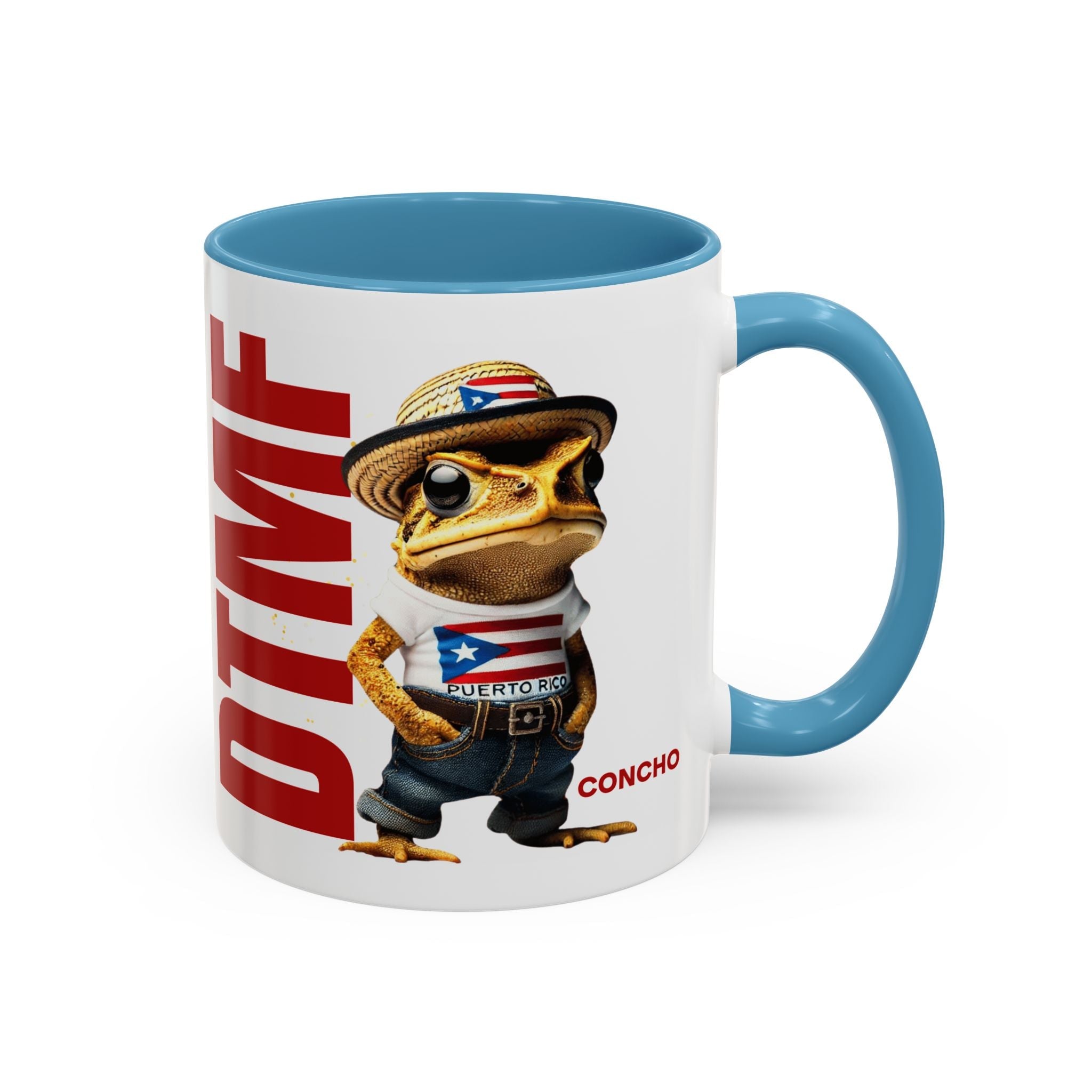 Puerto Rican Heritage Mugs with Unique Designs Accent Coffee Mug (11, 15oz) - Metamorphosis Creations