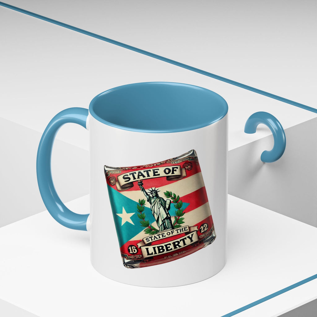 Puerto Rican Heritage Mugs with Unique Designs Accent Coffee Mug (11, 15oz) - Metamorphosis Creations