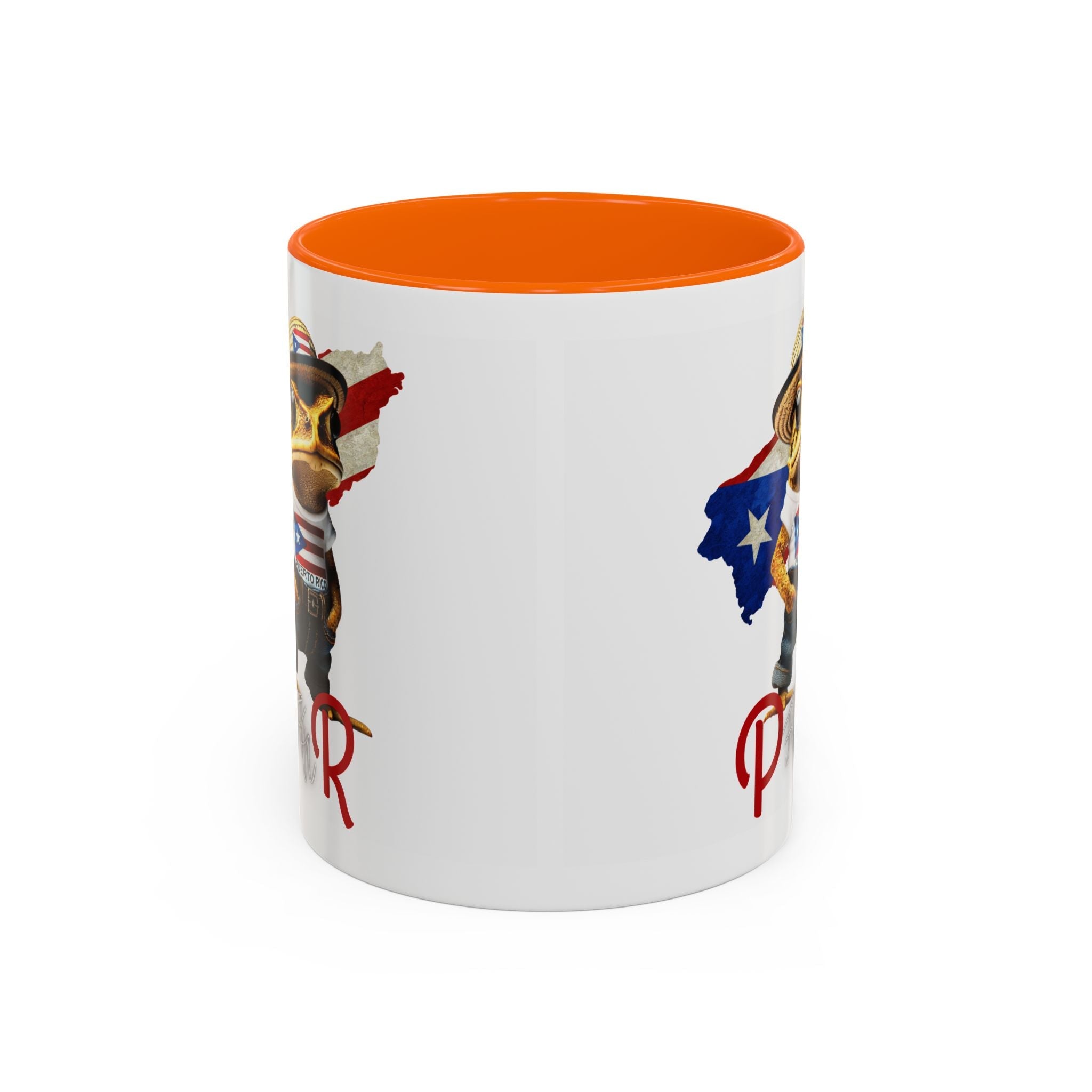 Puerto Rican Heritage Mugs with Unique Designs Accent Coffee Mug (11, 15oz) - Metamorphosis Creations